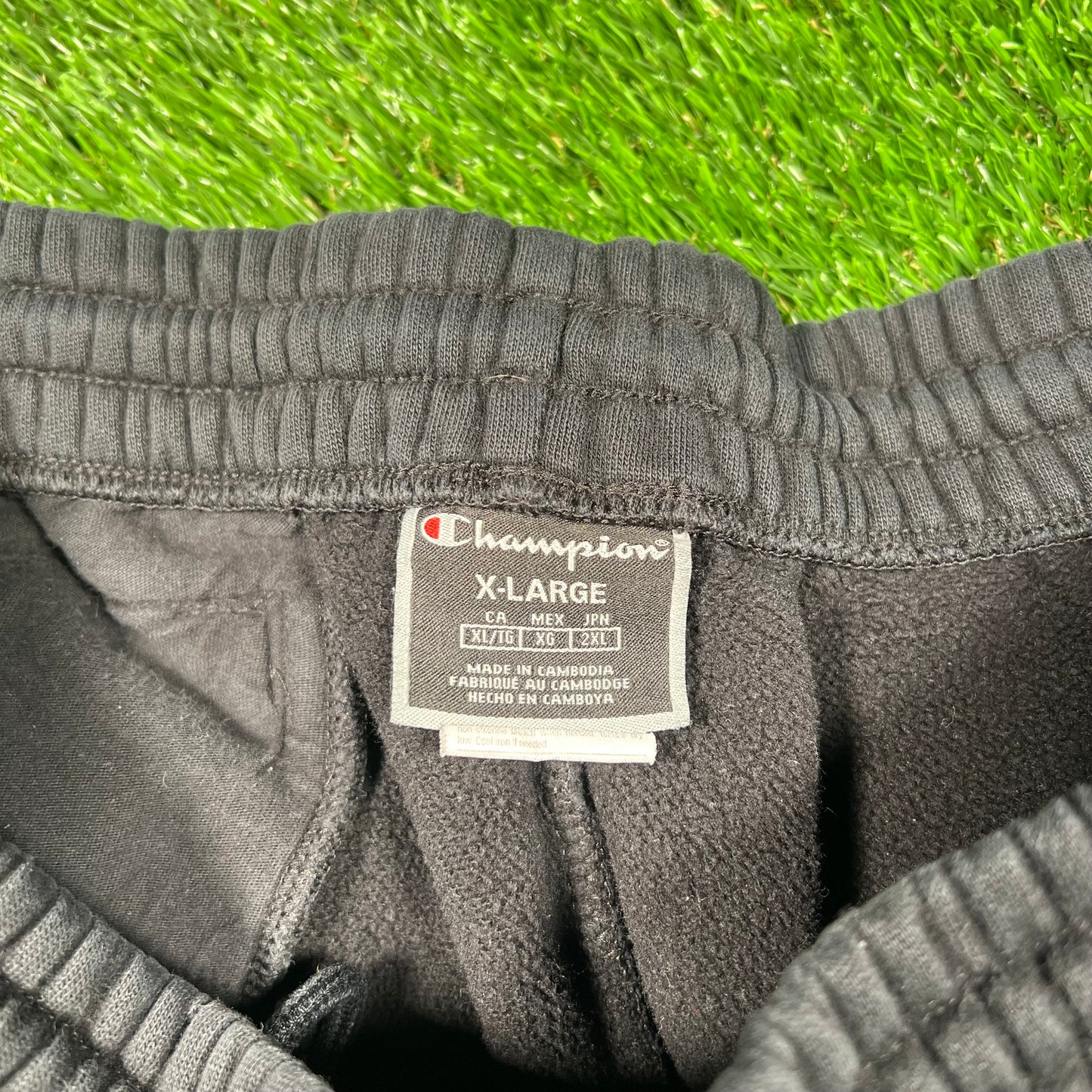 Champion Timberland Black Sweatpants Size XL USED v18759