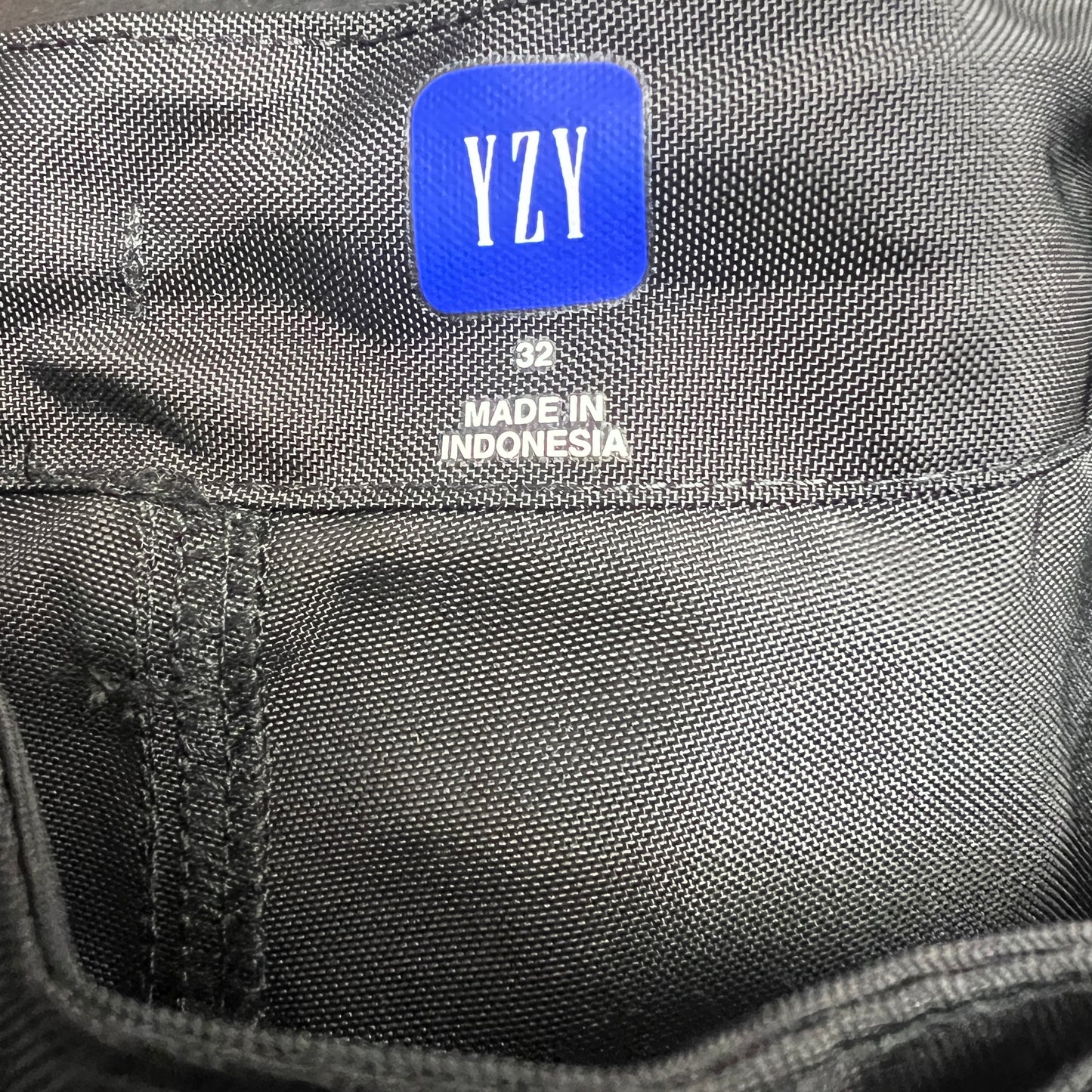 Yeezy Gap Cordura Cargo Nylon Black Pants Size 32 NEW x14025