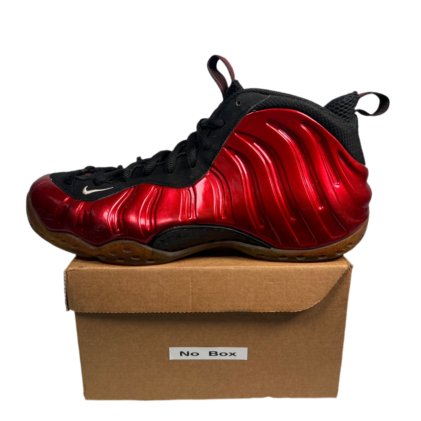 Nike Foamposite Metallic Red (2017) Size 10 USED s17703