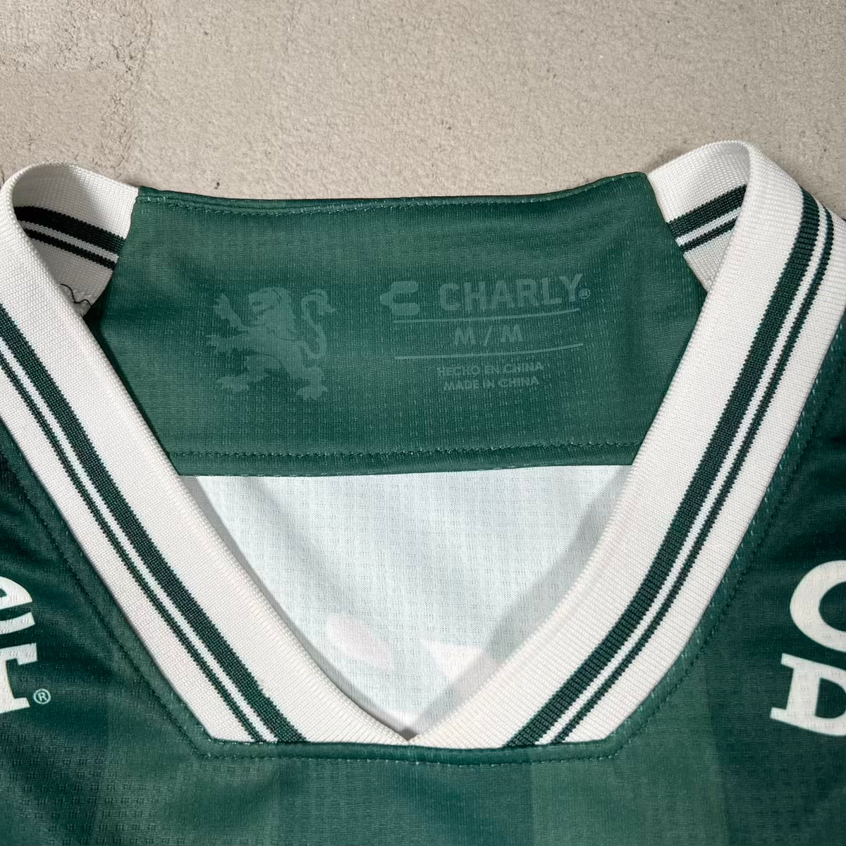 Charly Club Leon FC Green Kit Size Medium USED v20340