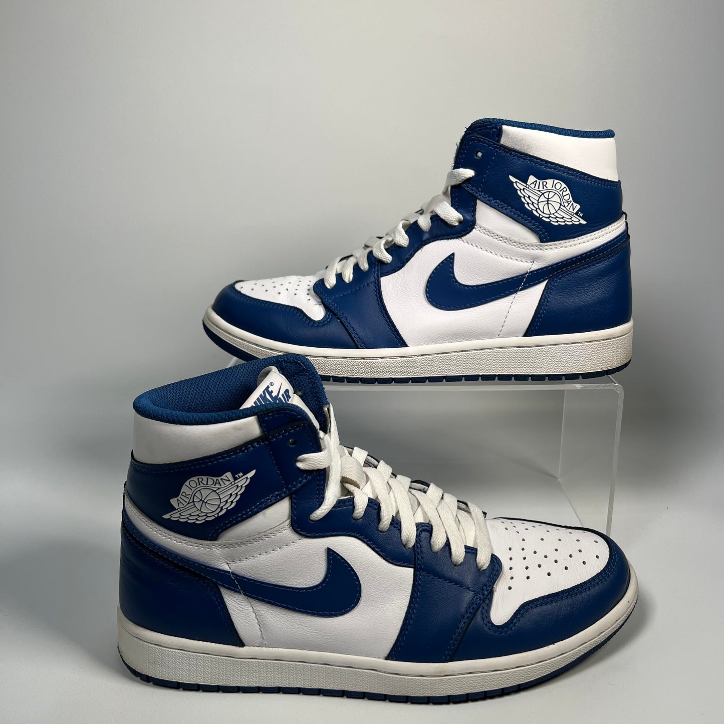 Jordan 1 High Storm Blue (2016) Size 9 USED s17755