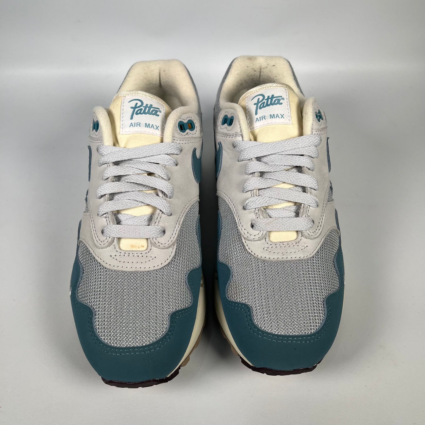 Nike Air Max 1 Patta Waves Noise Aqua (2021) Size 7 USED s18155