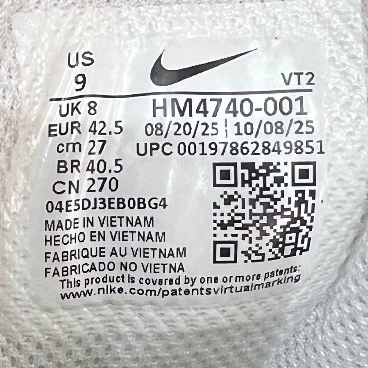 Nike Air Max 95 Big Bubble Neon (2025) Size 9 USED s23490