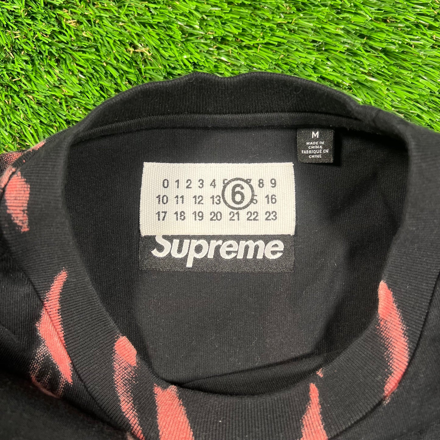 Supreme MM6 Maison Margiela Liquid Blue Oversized Tee (2026) x16597