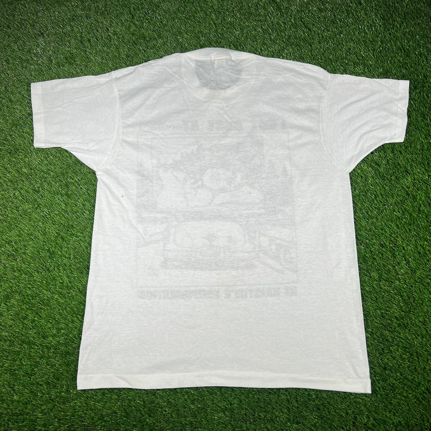 1990s White "I Got Busy At...At Kristin's Confirmation" Tee Size XL USED v16921