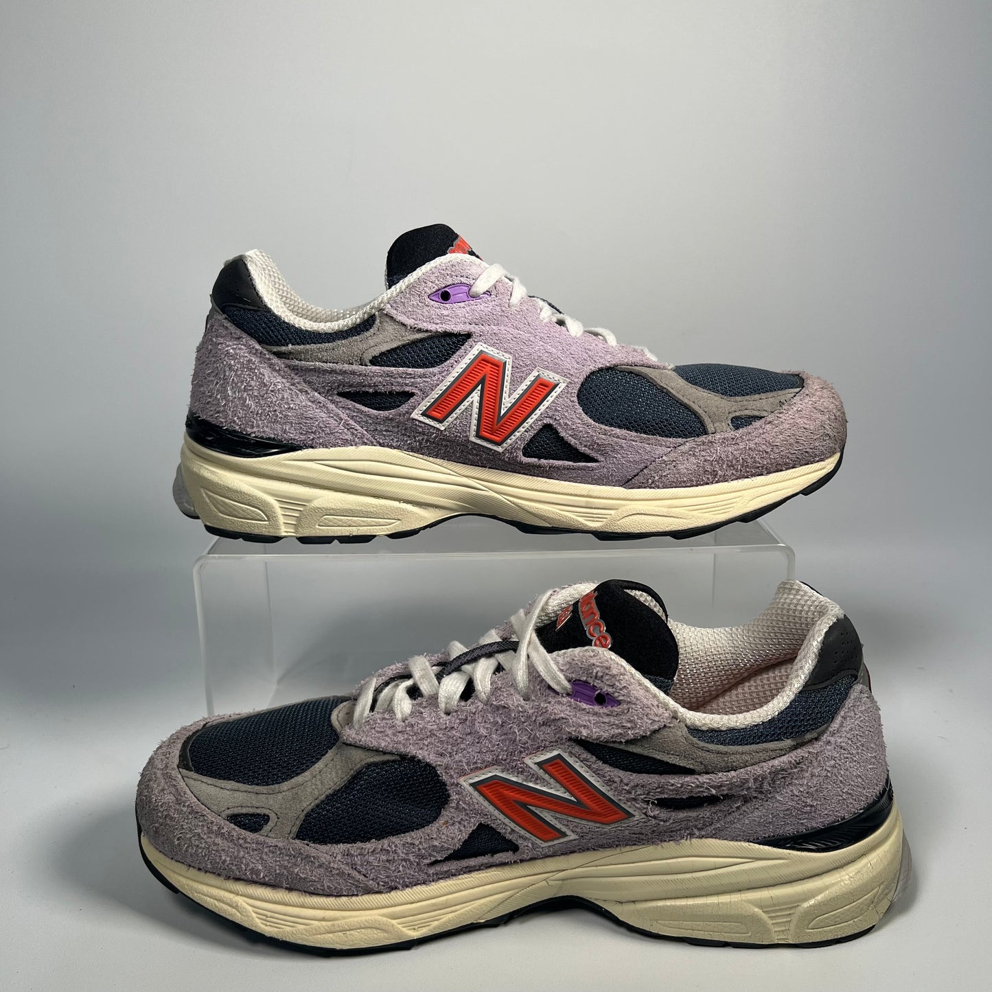 New Balance 990x3 MiUSA Teddy Santis Raw Amethyst (2022) Size 9.5 USED S17640