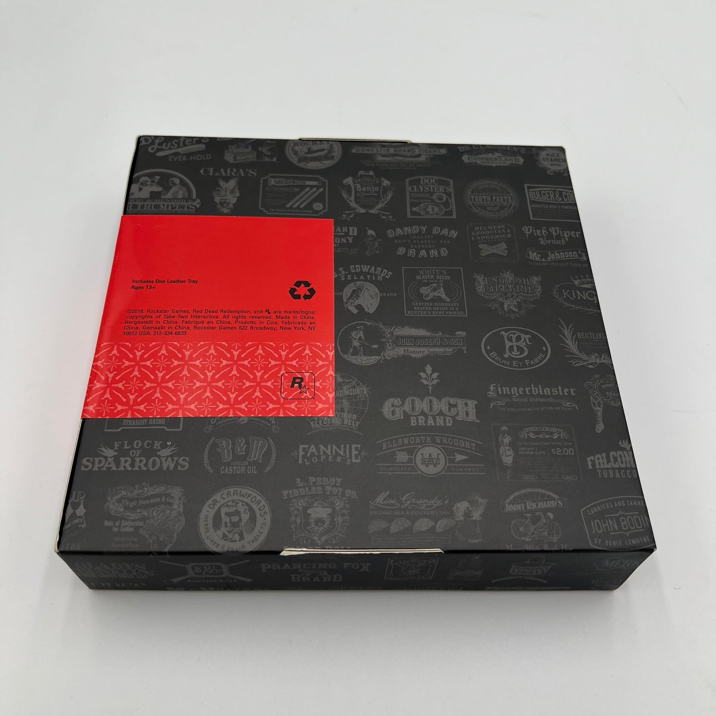 Red Dead Redemption II Leather Valet Tray NEW v14817