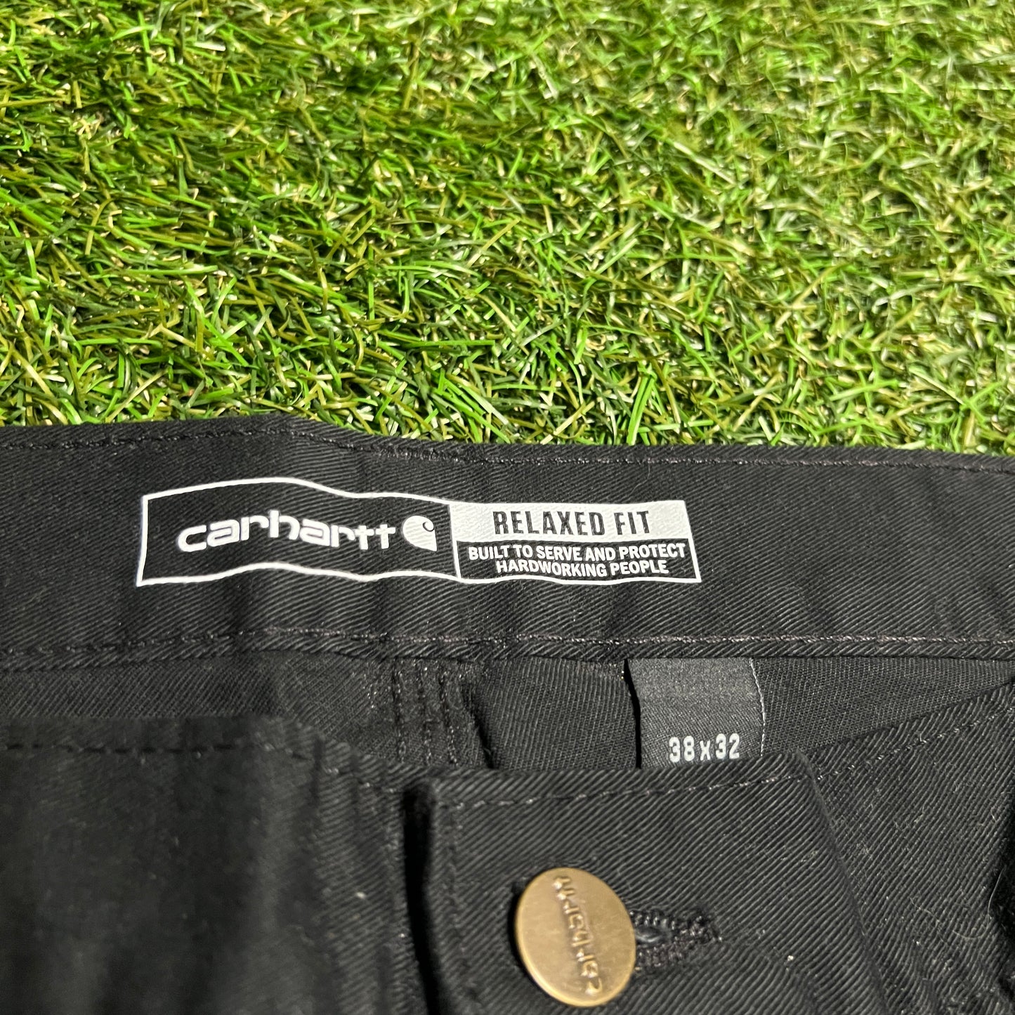 Carhartt Black Utility Pants Size 38 NEW v16358