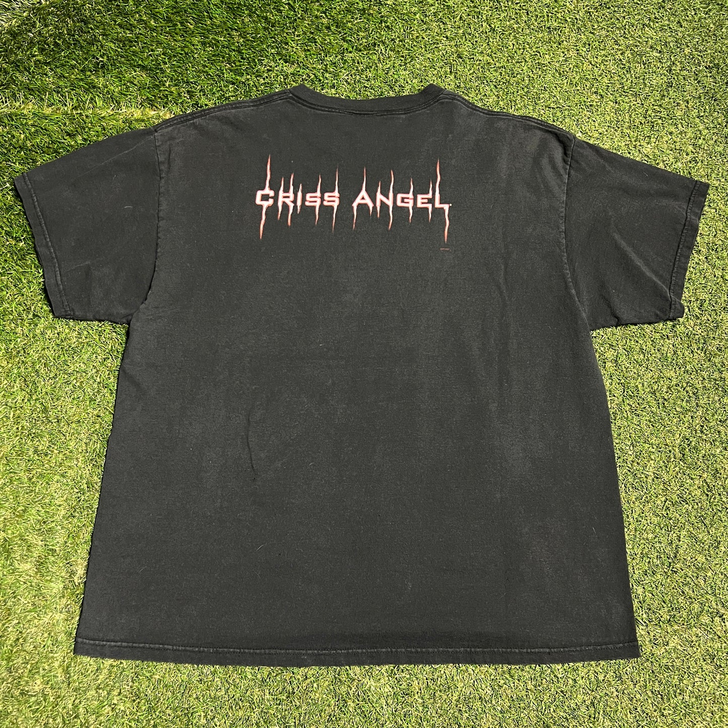2004 Criss Angel Black Art Tee Size XL USED v16413