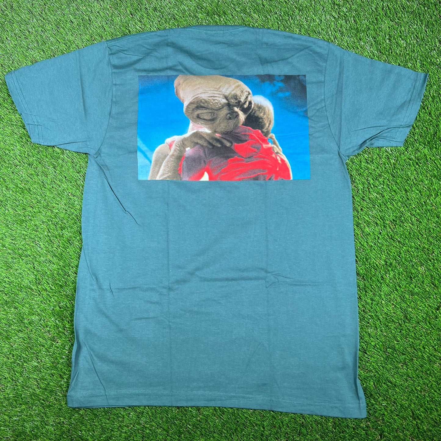 Supreme ET 2015 Dark Teal Tee Size Large NEW x14512