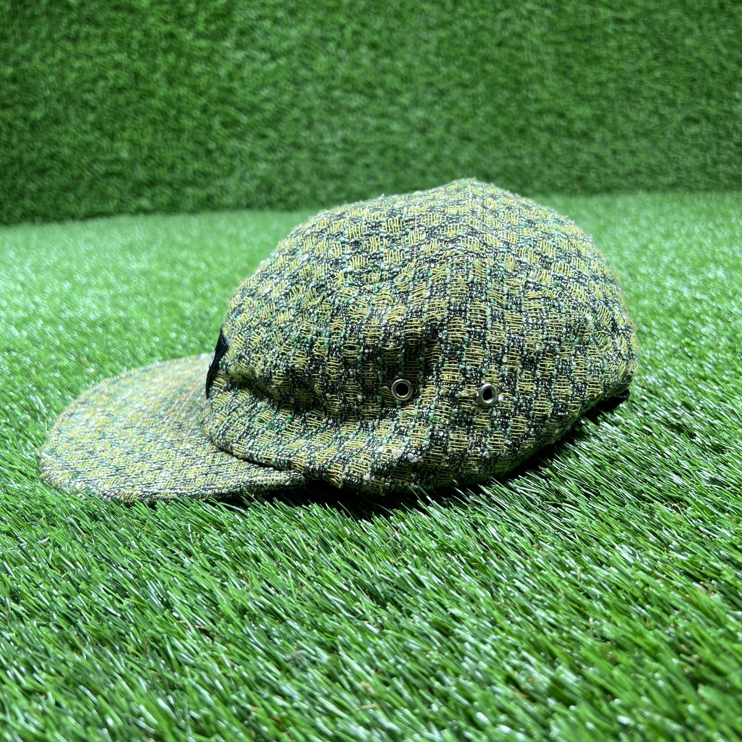 Supreme Bright Tweed Camp Cap (2012) USED x14798