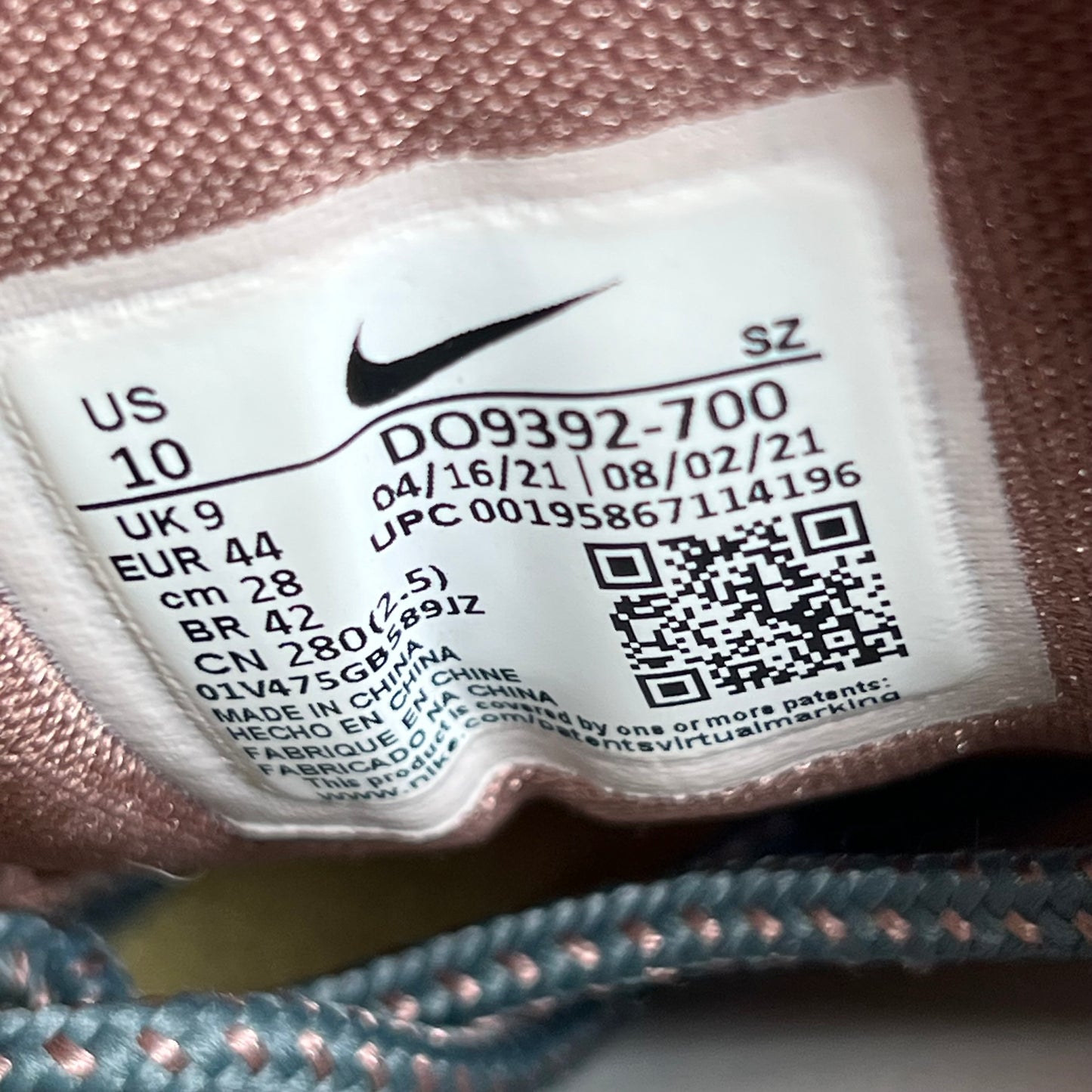 Nike Air Max 1 Travis Scott Saturn Gold (2022) Size 10 USED s19069