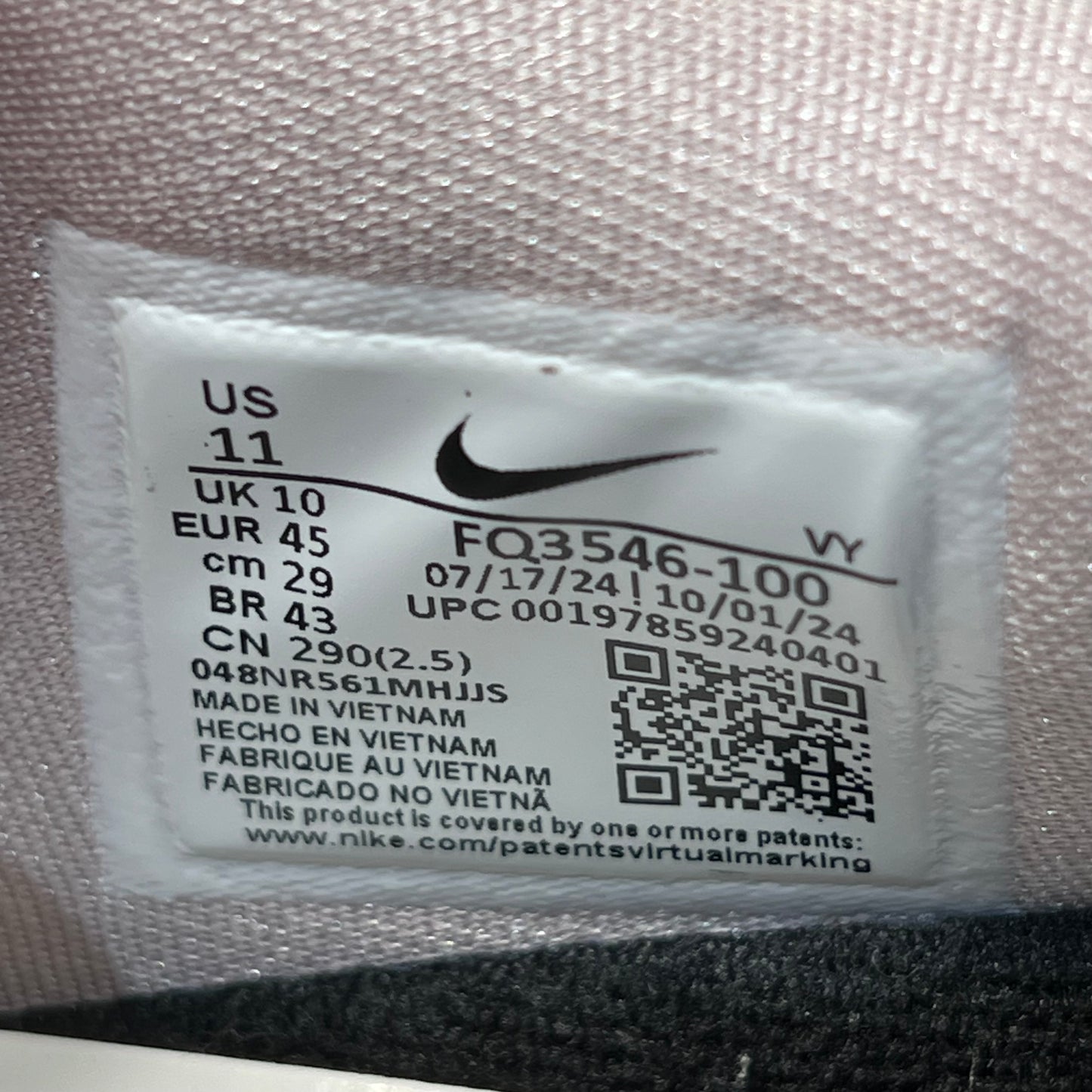 Nike Kobe 6 Sail All Star (2025) Size 11 USED s20720