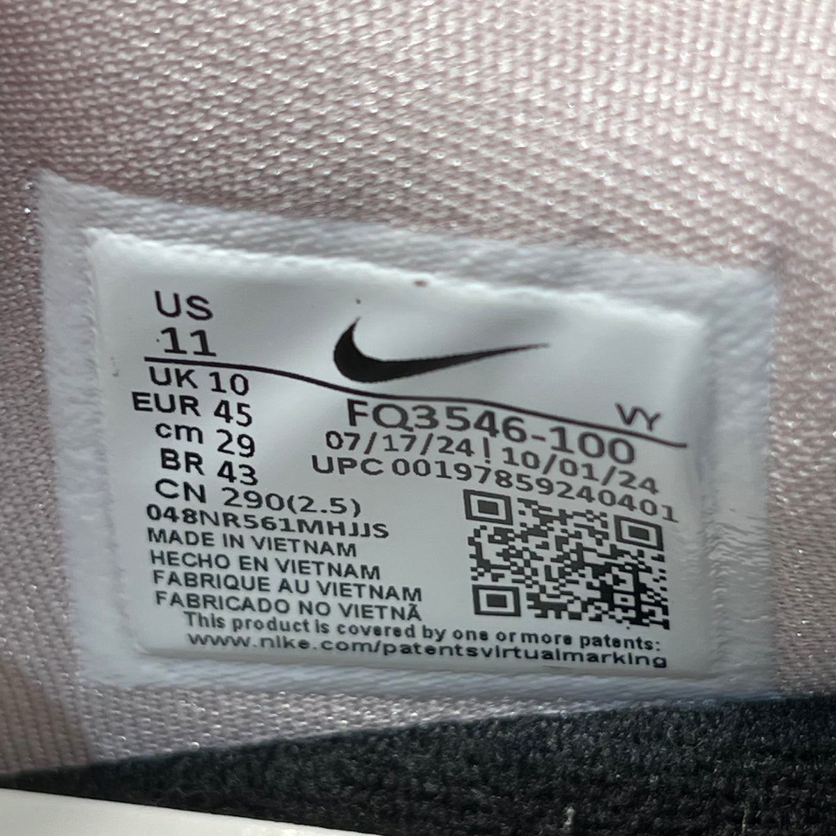 Nike Kobe 6 Sail All Star (2025) Size 11 USED s20720