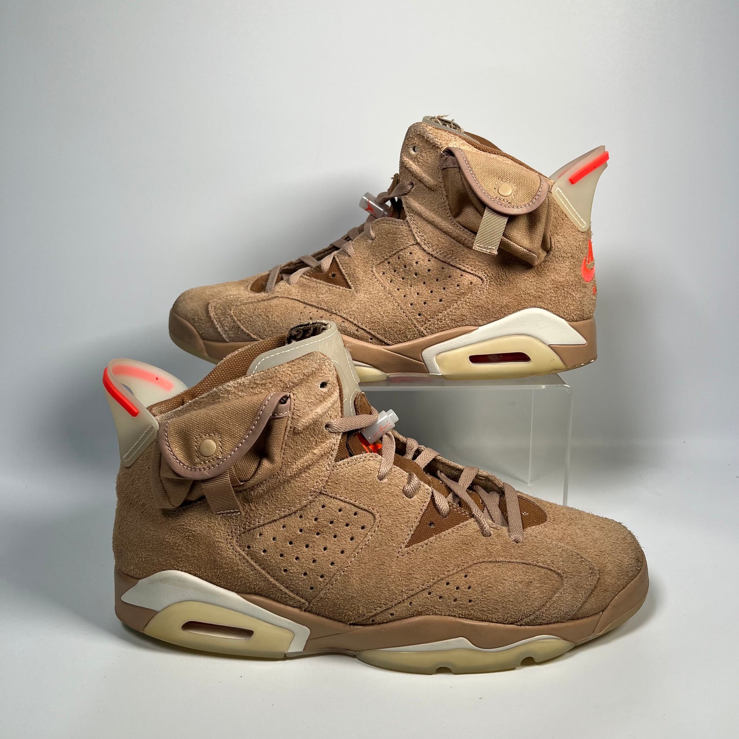 Jordan 6 Travis Scott Biritsh Khaki (2020) Size 13 USED s17551