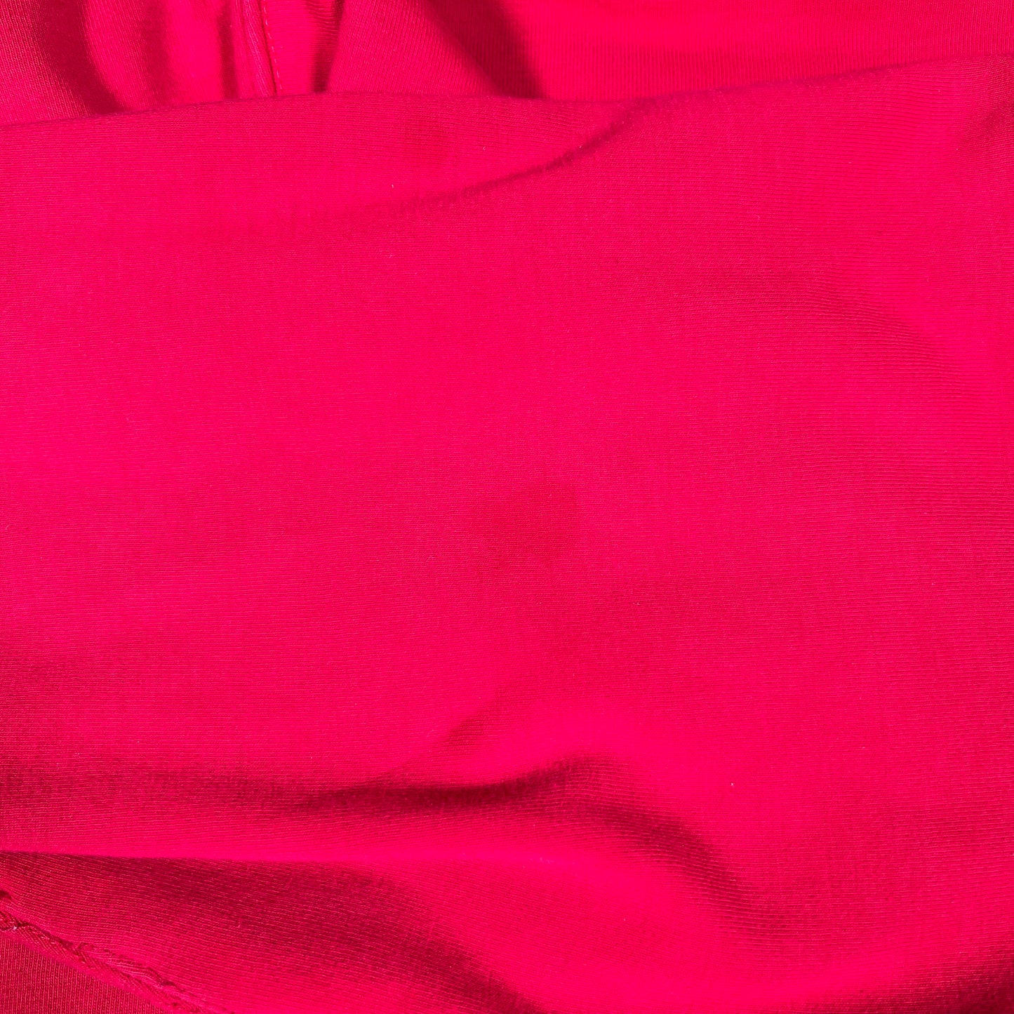 Yeezy Gap Double Layered Red Hoodie Size Medium USED x14348
