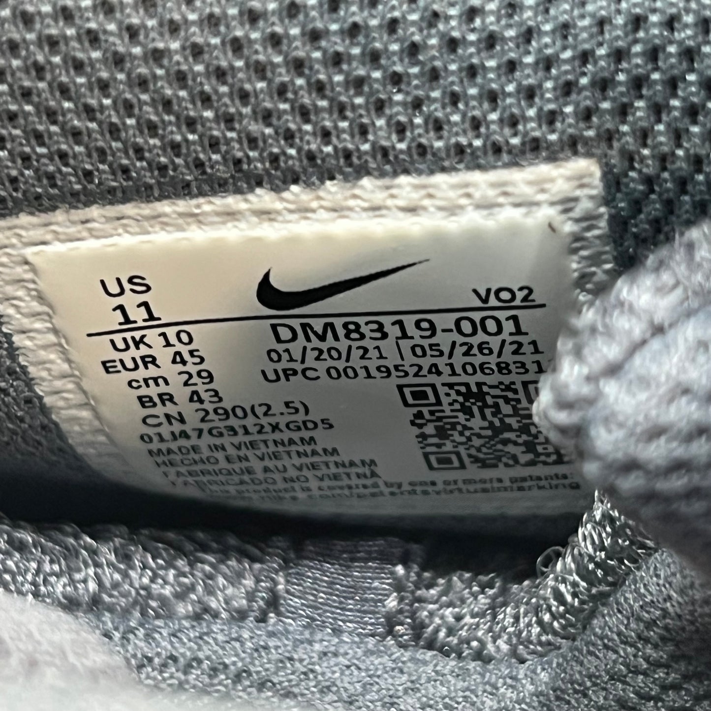 Nike Air Max 2 CB '94 Cool Grey (2021) Size 11 NEW s20972