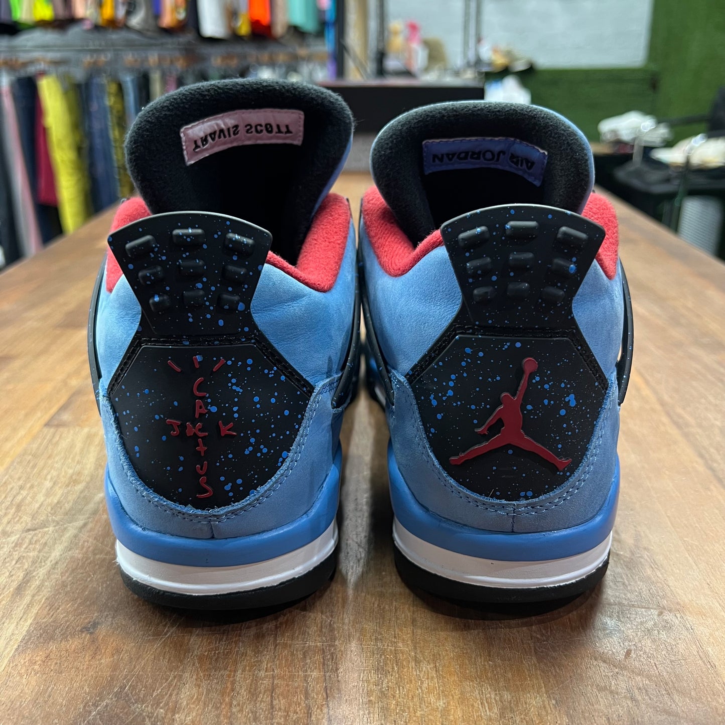 Jordan 4 Travis Scott CJ Size 8 USED s17089