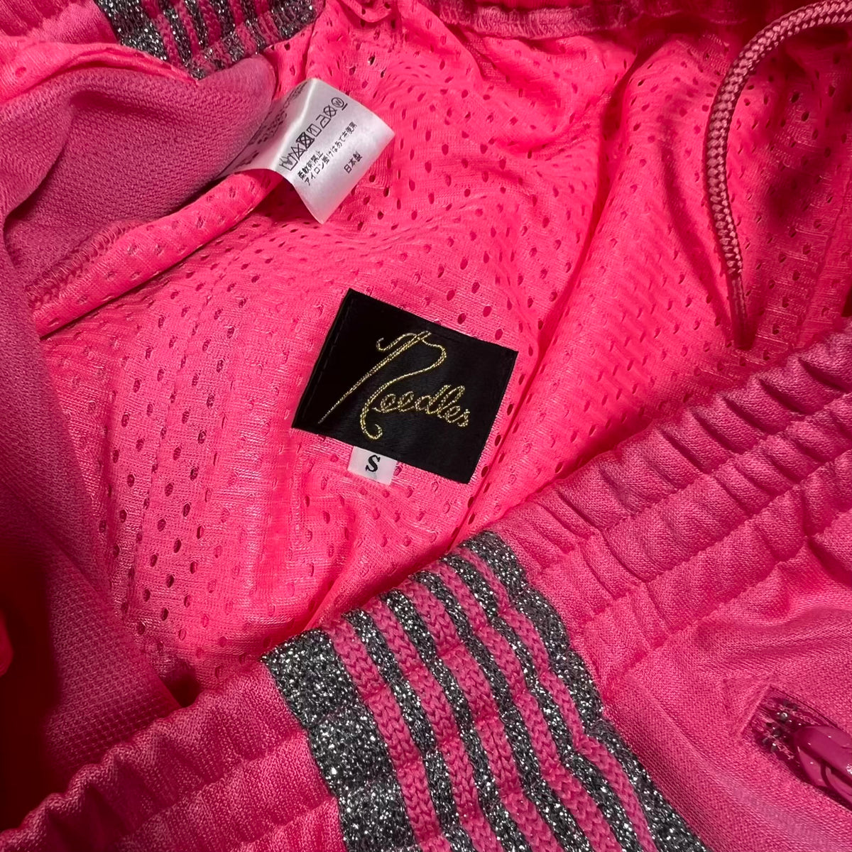 Needles Pink Track Sweatpants Size Small USED x18811