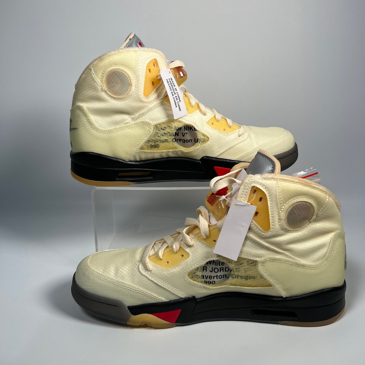 Jordan 5 Off White Sail (2020) Size 11.5 NEW s17652