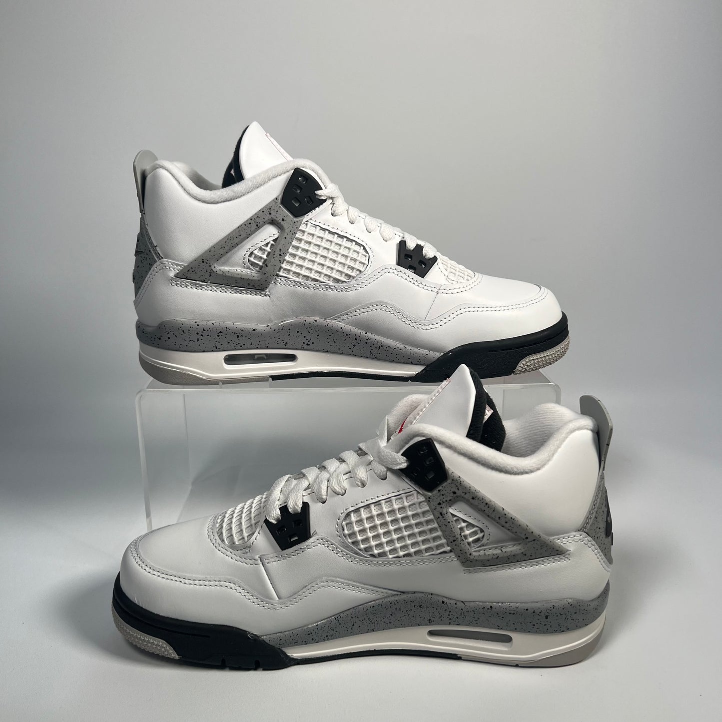 Jordan 4 White Cement (2025) Size 7y NEW s17592
