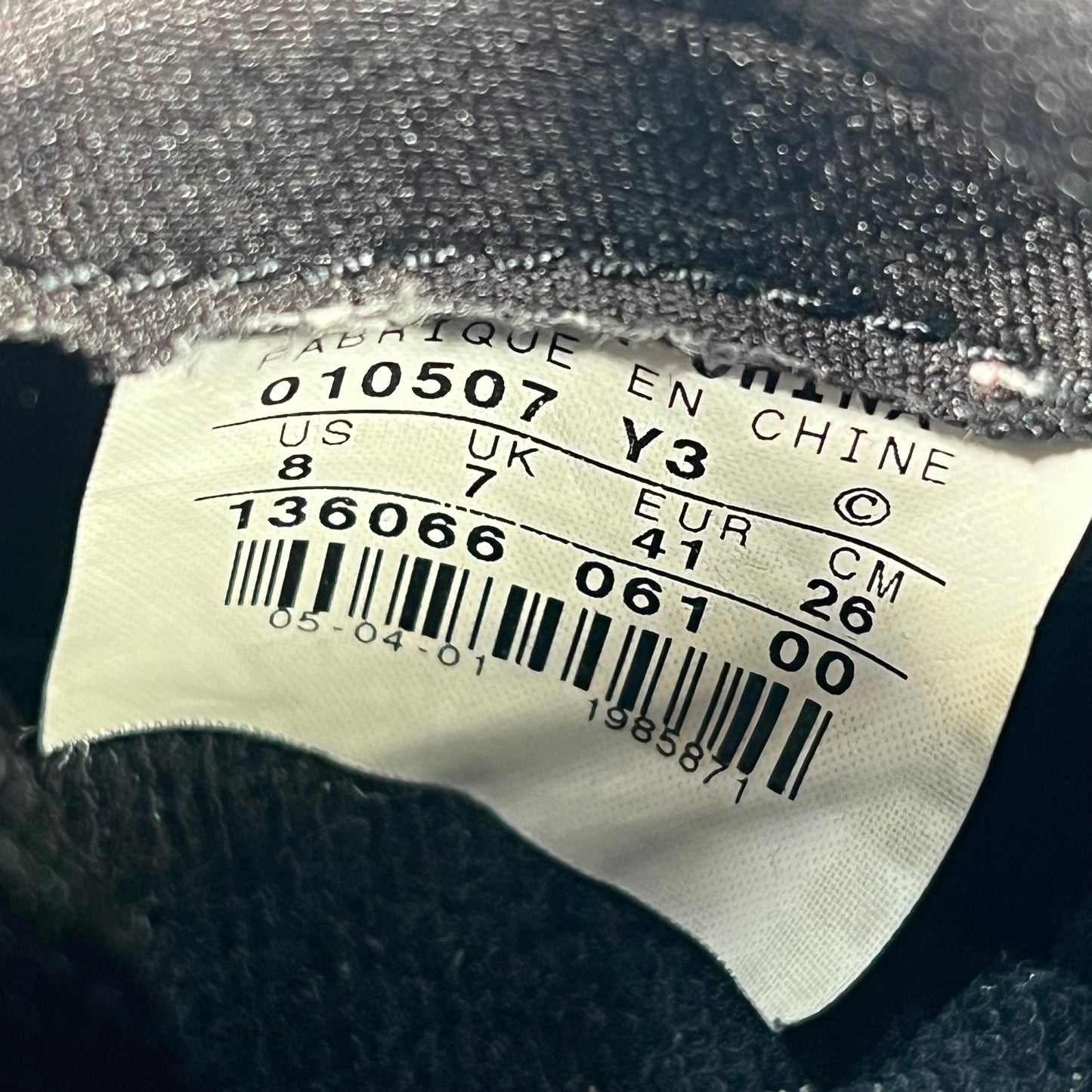 Jordan 1 Bred (2001) Size 8 USED s6872