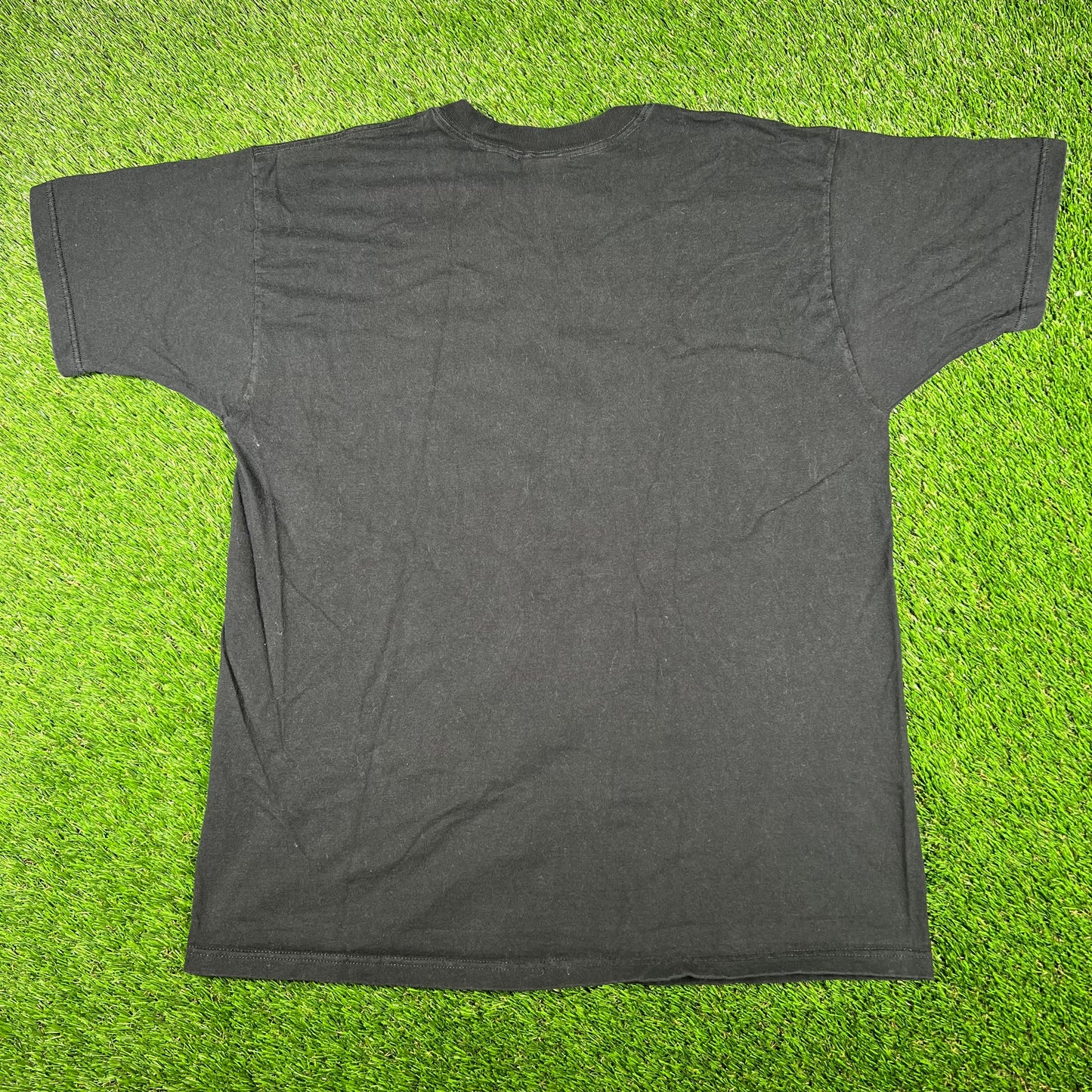 Y2K Tibet Museum Black Tee Size XL USED v16857