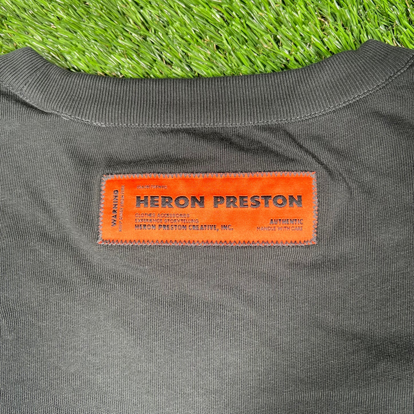 Heron Preston Heron Bird Green Tee Size XXL NEW x14804