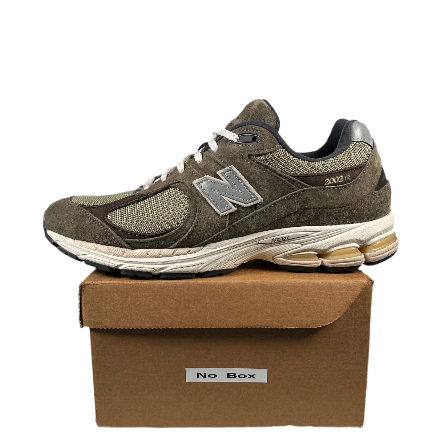 New Balance 2002R Olive Brown (2022) Size 11 USED s18840