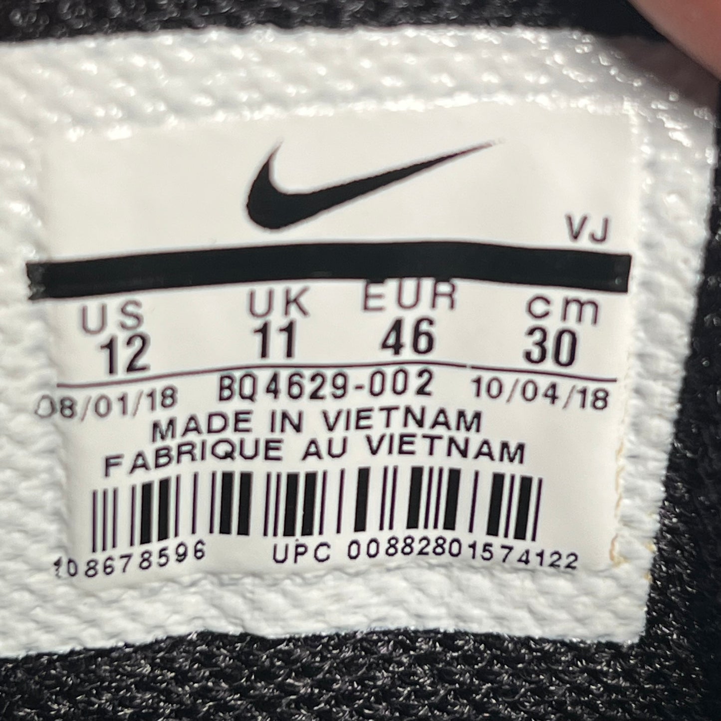 Nike Air Max Plus OG Voltage Purple 2018 Size 12 USED S8244
