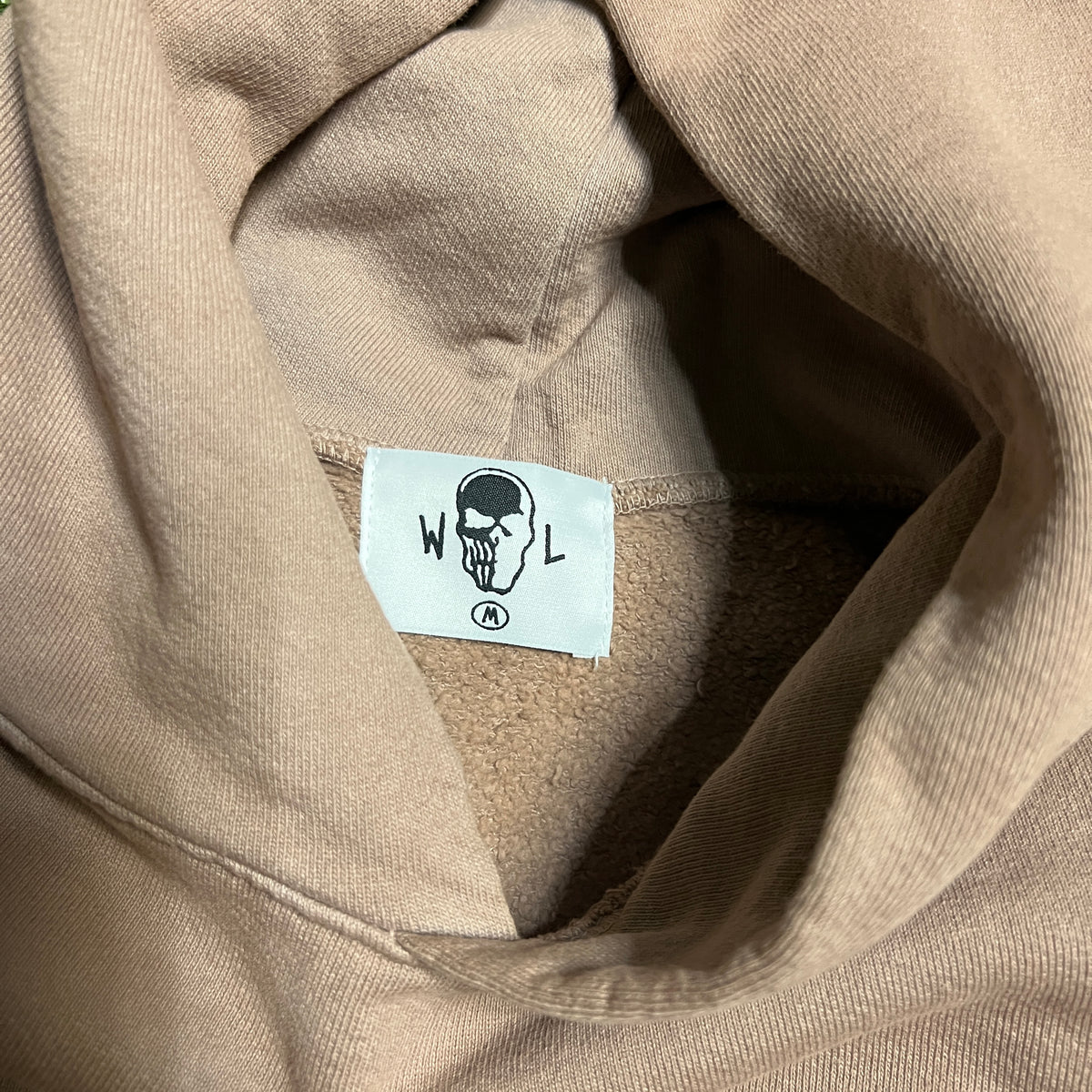 Warren Lotas "His Deal Signed in Blood' Brown Hoodie Size Medium USED x13486