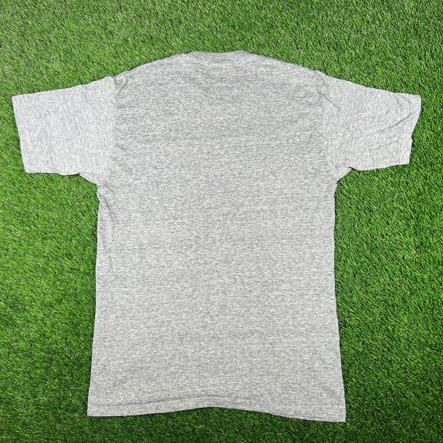 1980s Harvard Heather Grey Tee Size XL USED v16864