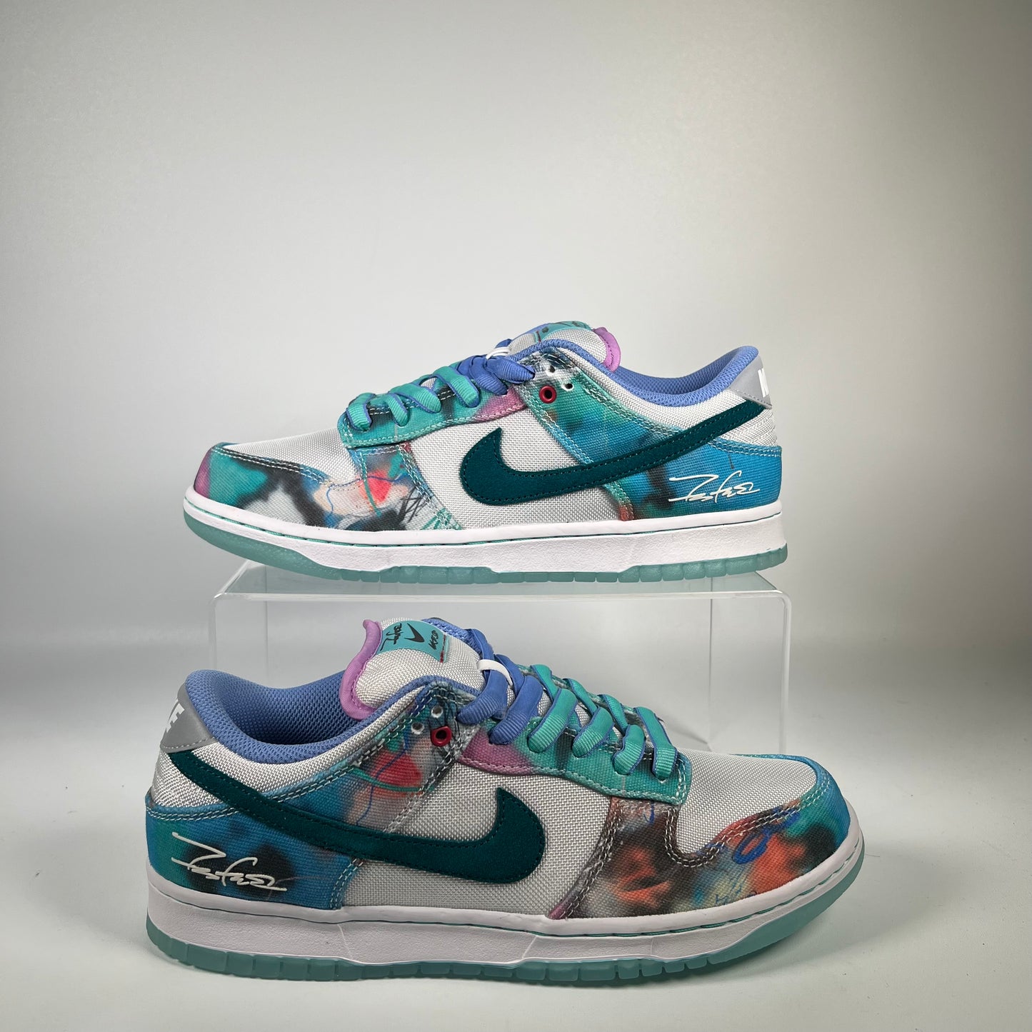 Nike SB Futura Laboratories Bleached Aqua (2024) Size 9 NEW s18679