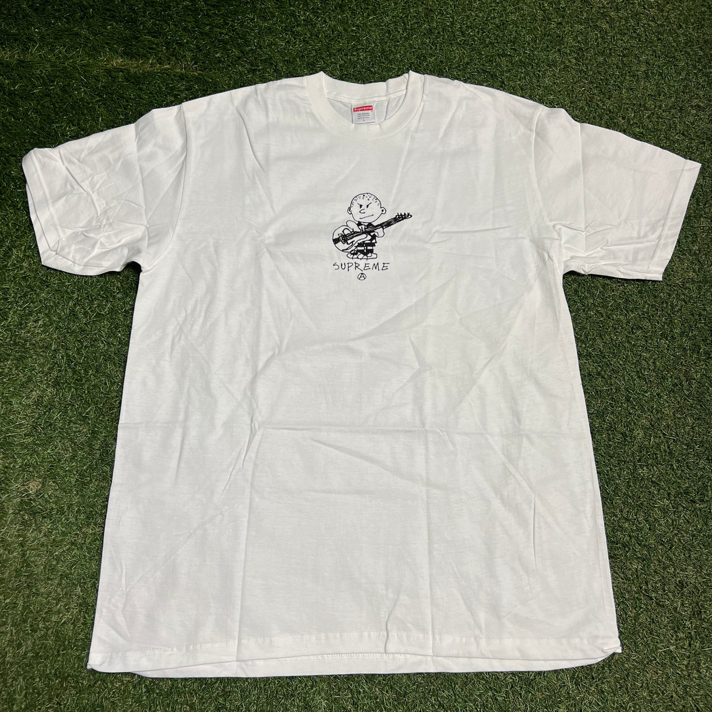 Supreme White Rocker Tee Size Large NEW x13881