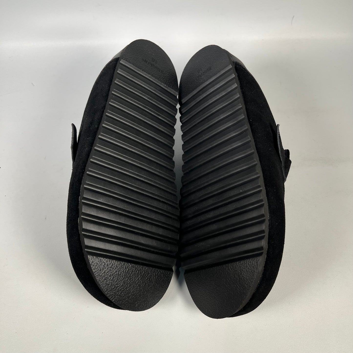 Shoe Sugon Black Mule Slippers Size 10 NEW s17247