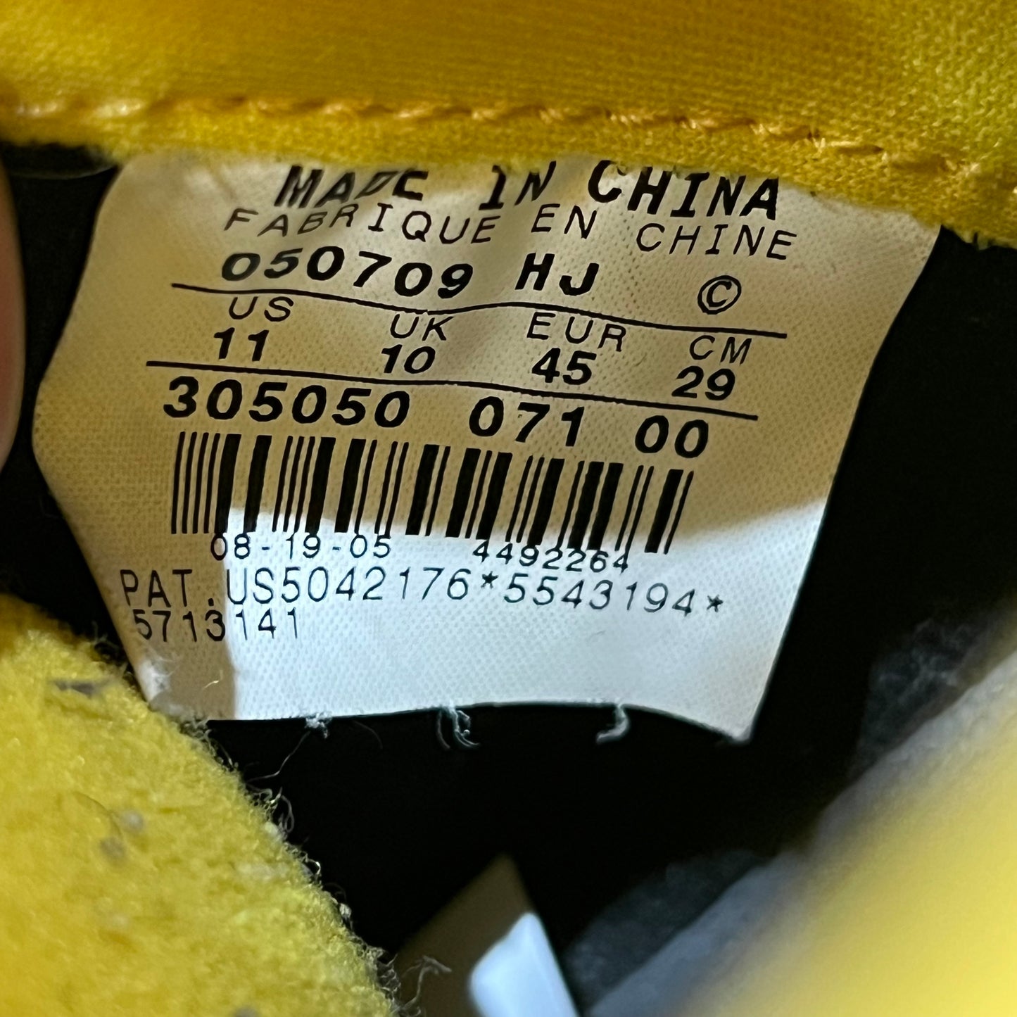Nike Dunk High Iowa (2005) Size 11 USED s18600