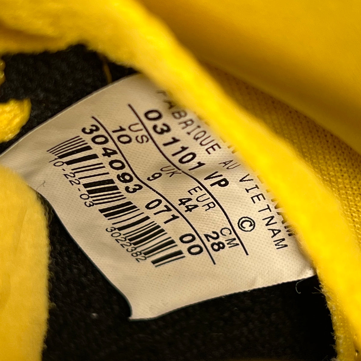 Nike Dunk High Golden Rod (2003) Size 10 USED s4630