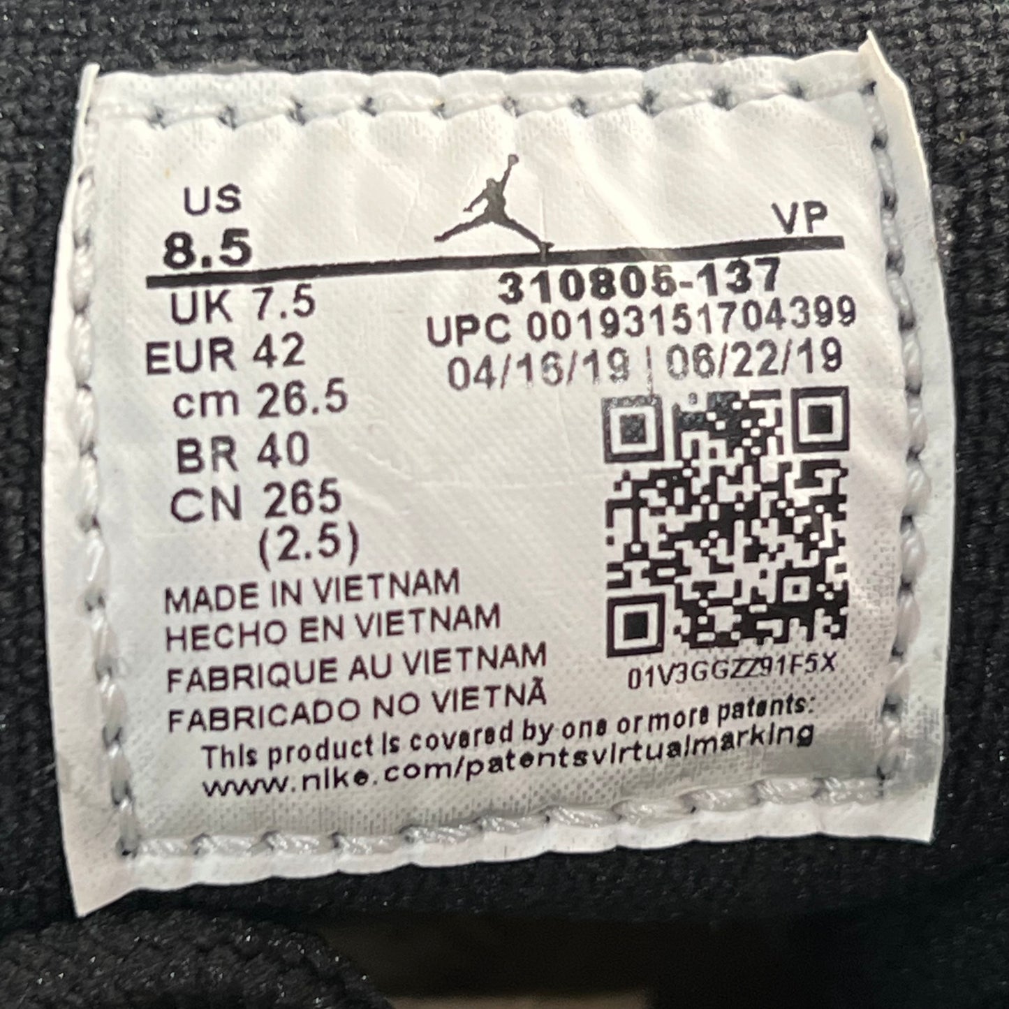 Jordan 10 Seattle (2019) Size 8.5 NEW s21871