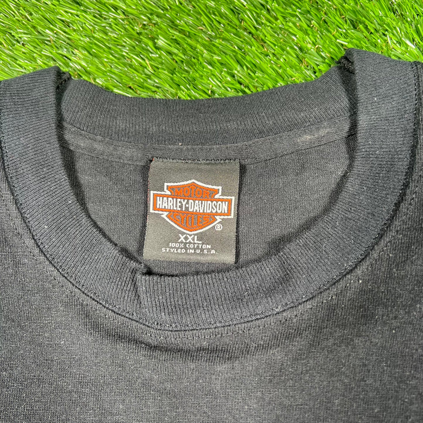 1999 Harley Davidson Black "Sweden" Tee Size XXL USED v17195