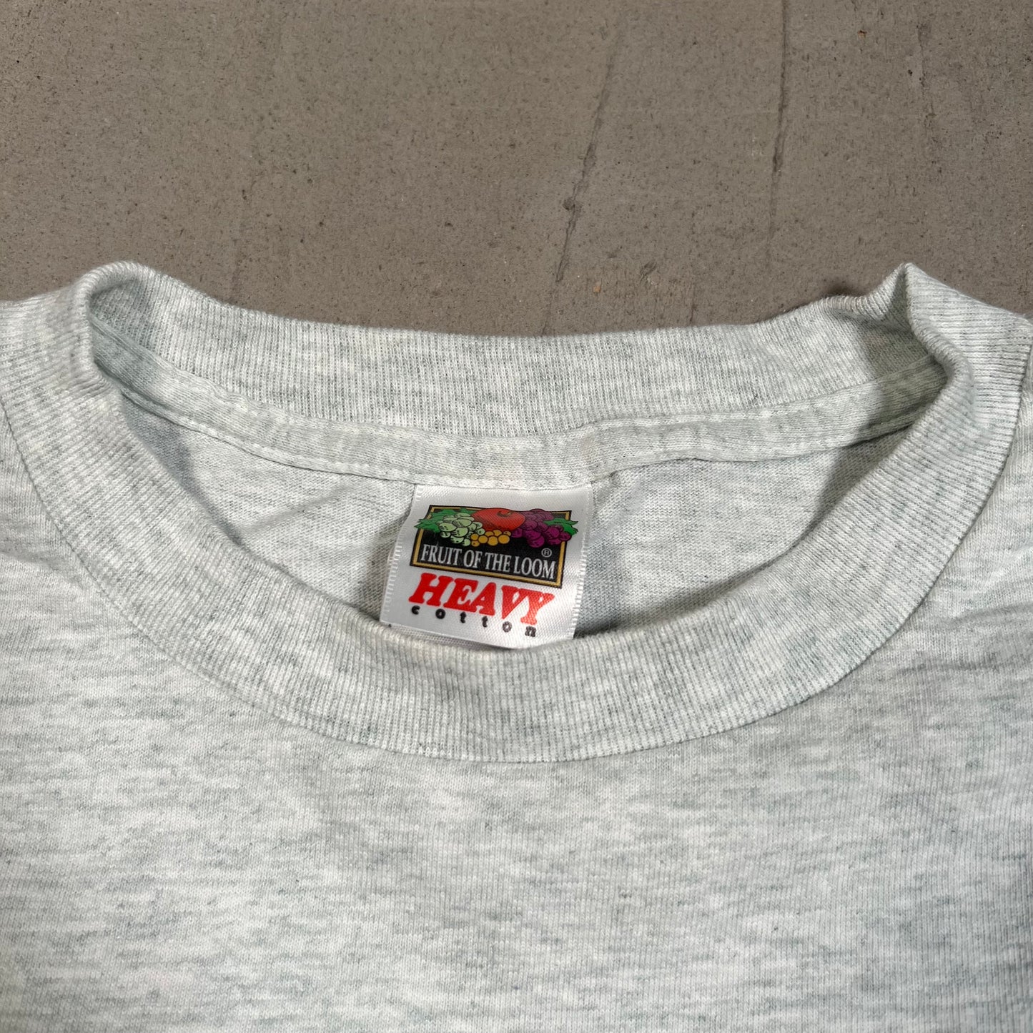 2001 New York Giants Super Bowl Grey Tee Size XL USED v19544