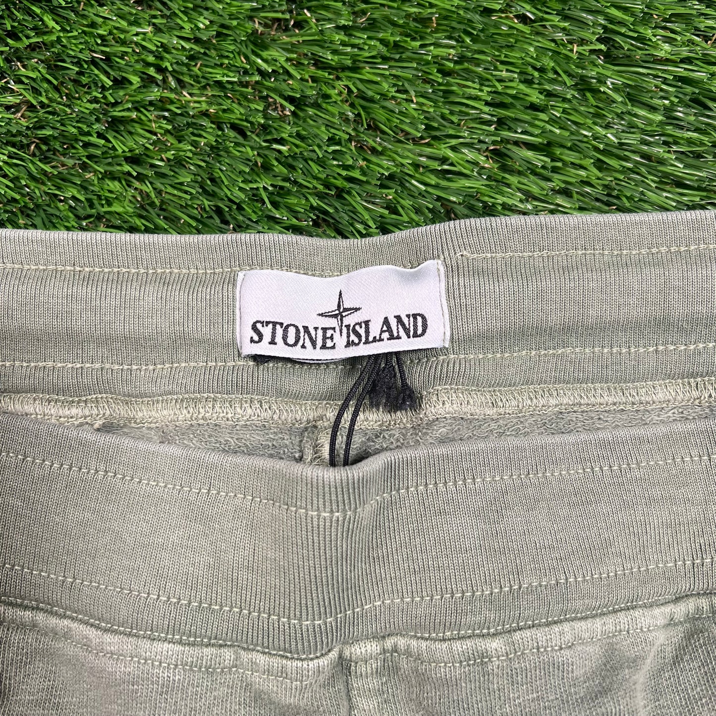 Stone Island Sage Green Cargo Sweatpants Size XL USED x16154