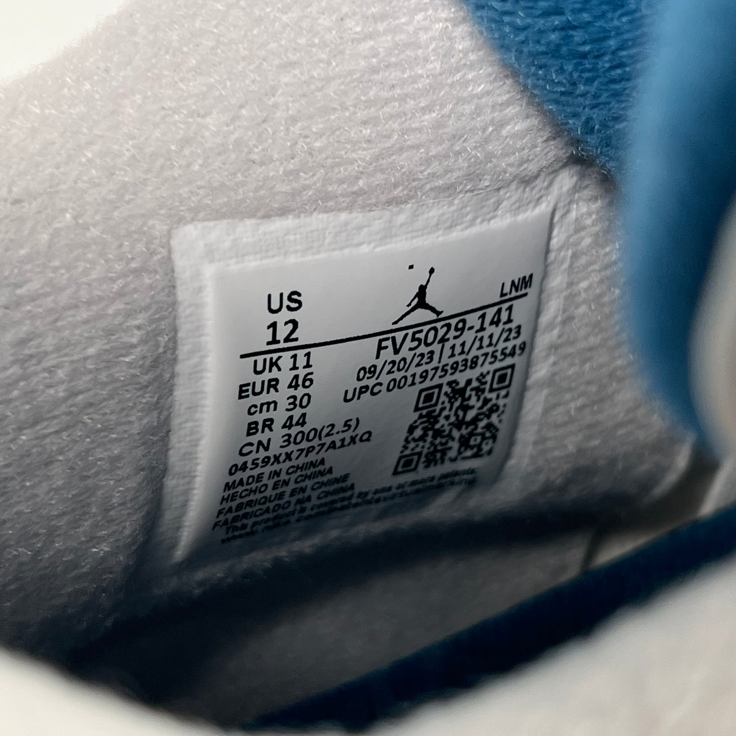 Jordan 4 Military Blue (2024) Size 12 NEW s17579