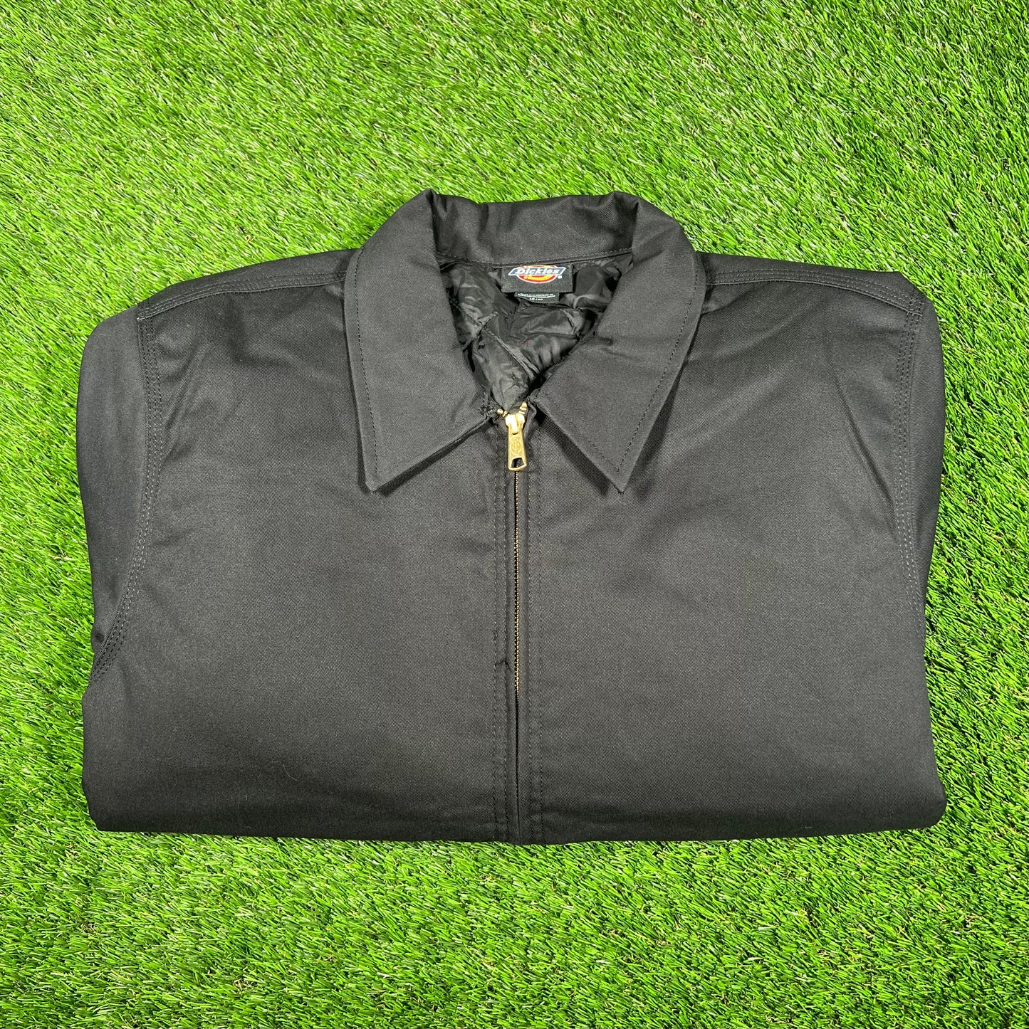 Dickies Black Detroit Jacket Size Large USED v17064