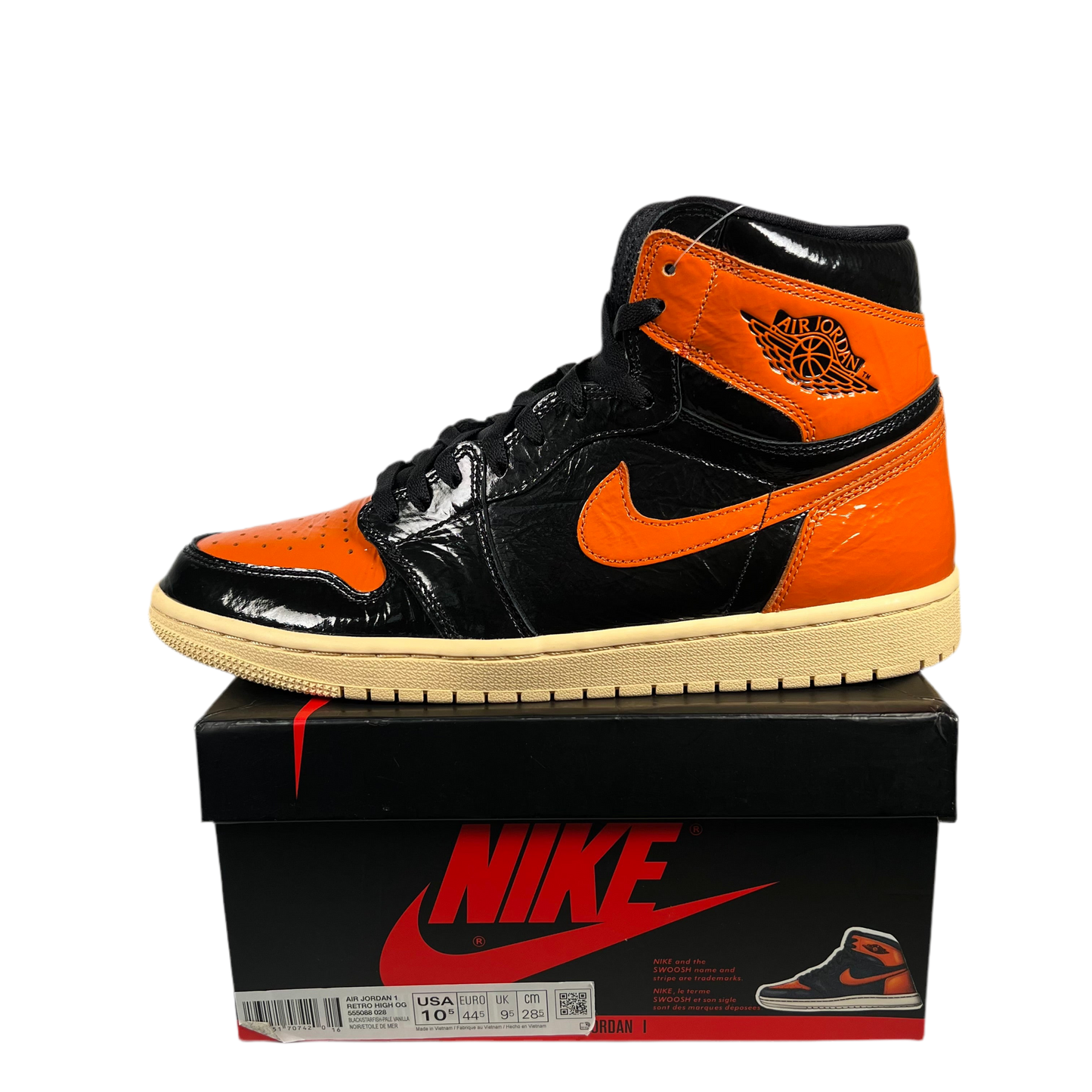 Jordan 1 High Shattered Backboard 3.0 Size 10.5 USED s17827