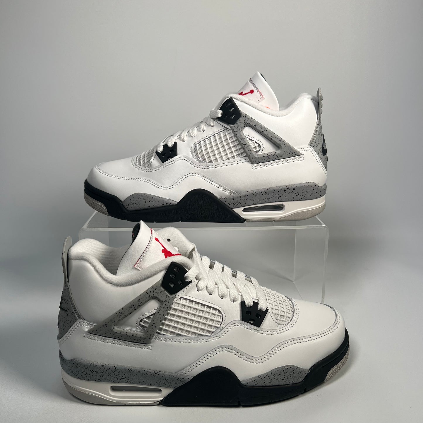 Jordan 4 White Cement (2025) Size 7y NEW s17592