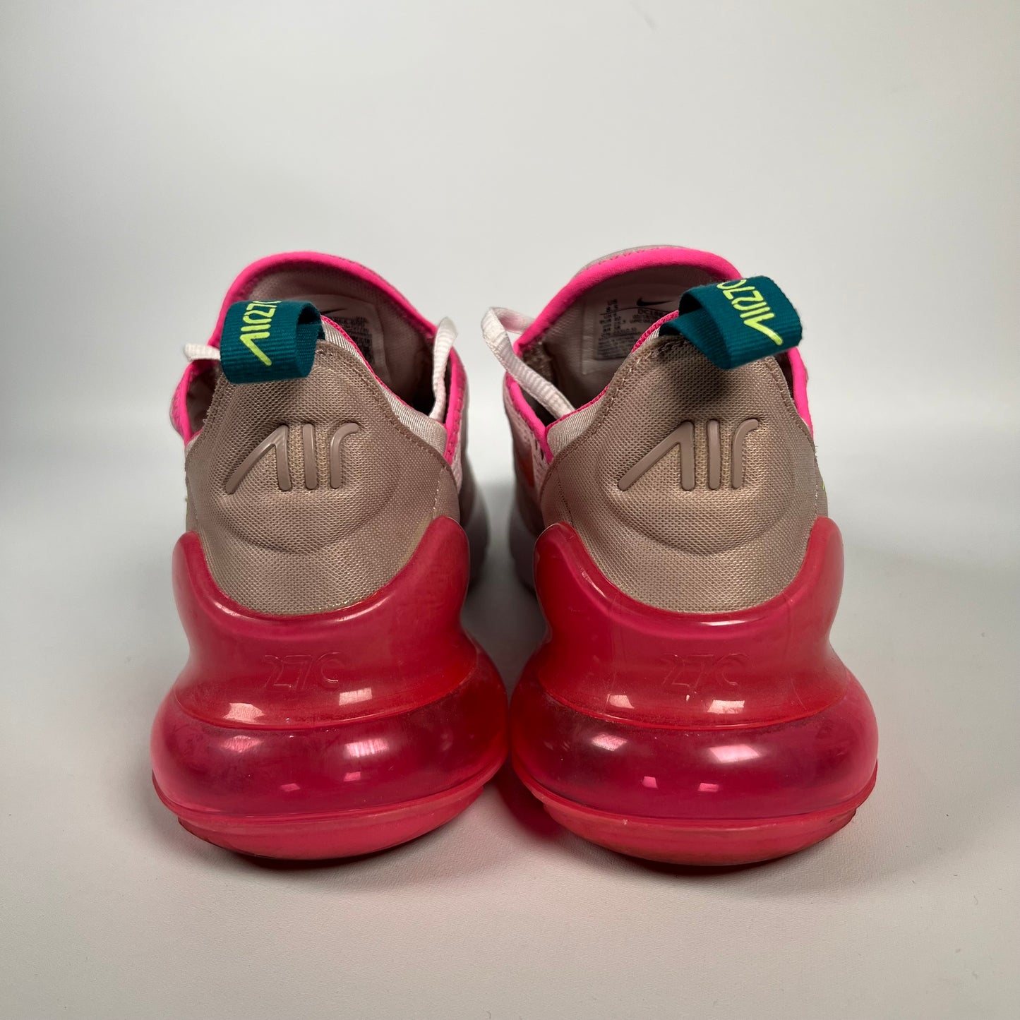 Nike Air Max 270 Barely Rose Stone Mauve (2020) Size 7m / 8.5w USED s17931