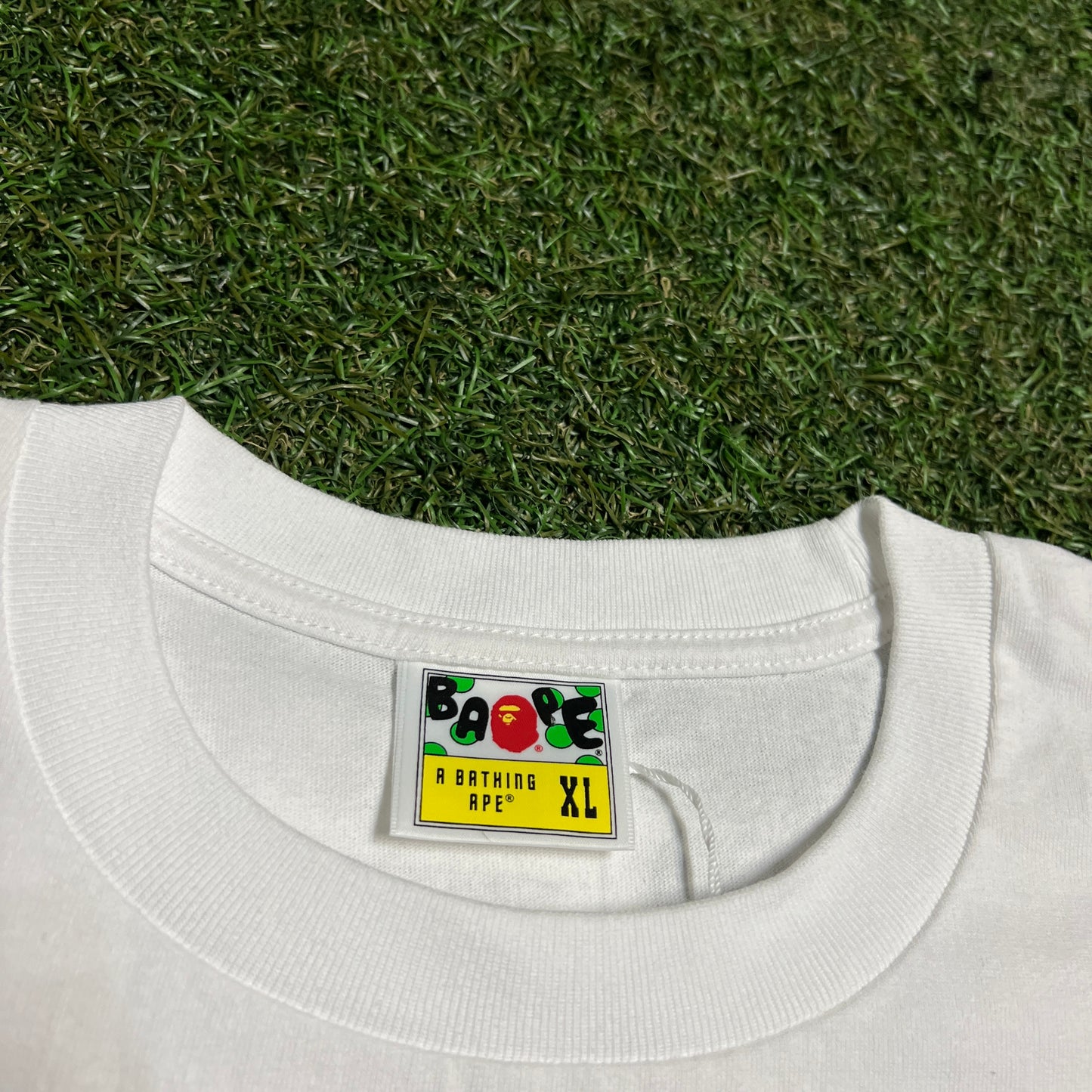 Bape Pagani Baby Milo White Tee Size XL NEW x14237