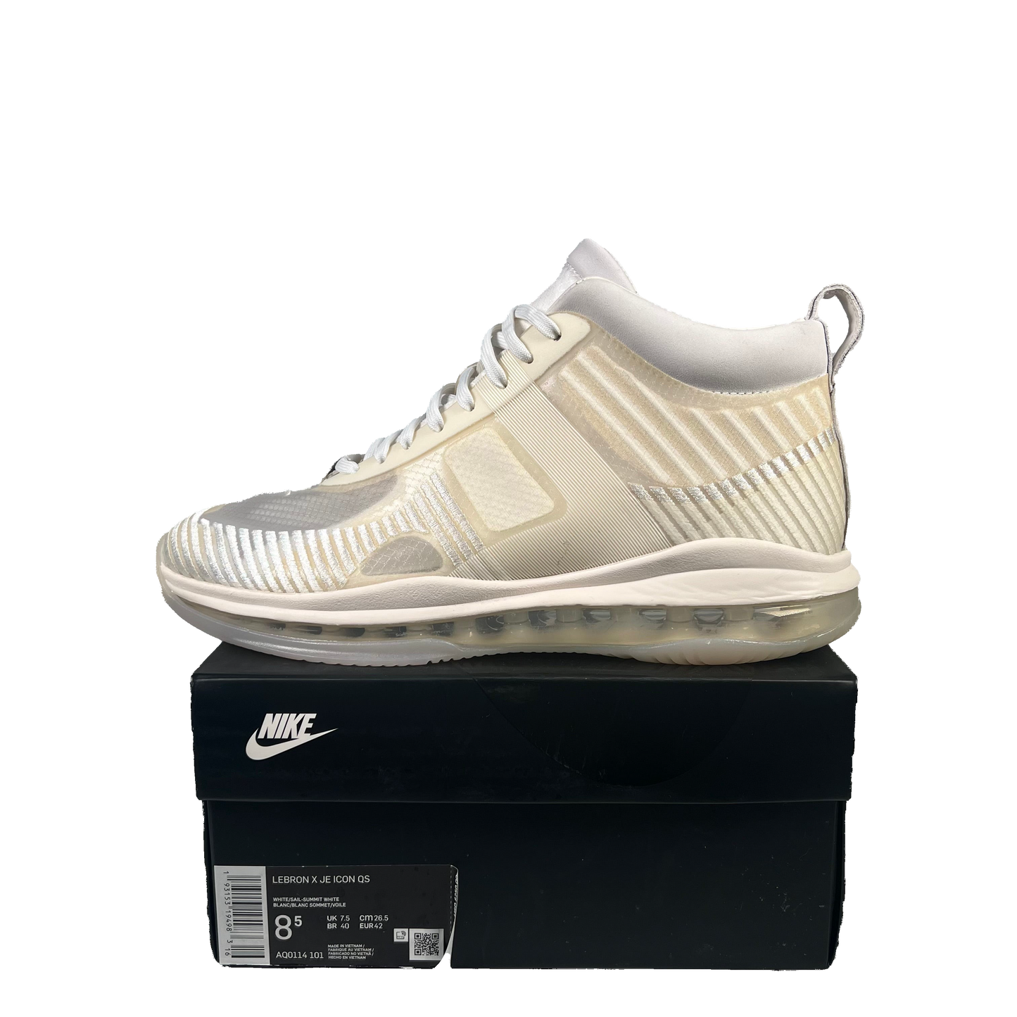 Nike Lebron John Elliot Summit White (2019) Size 8.5 USED s18348