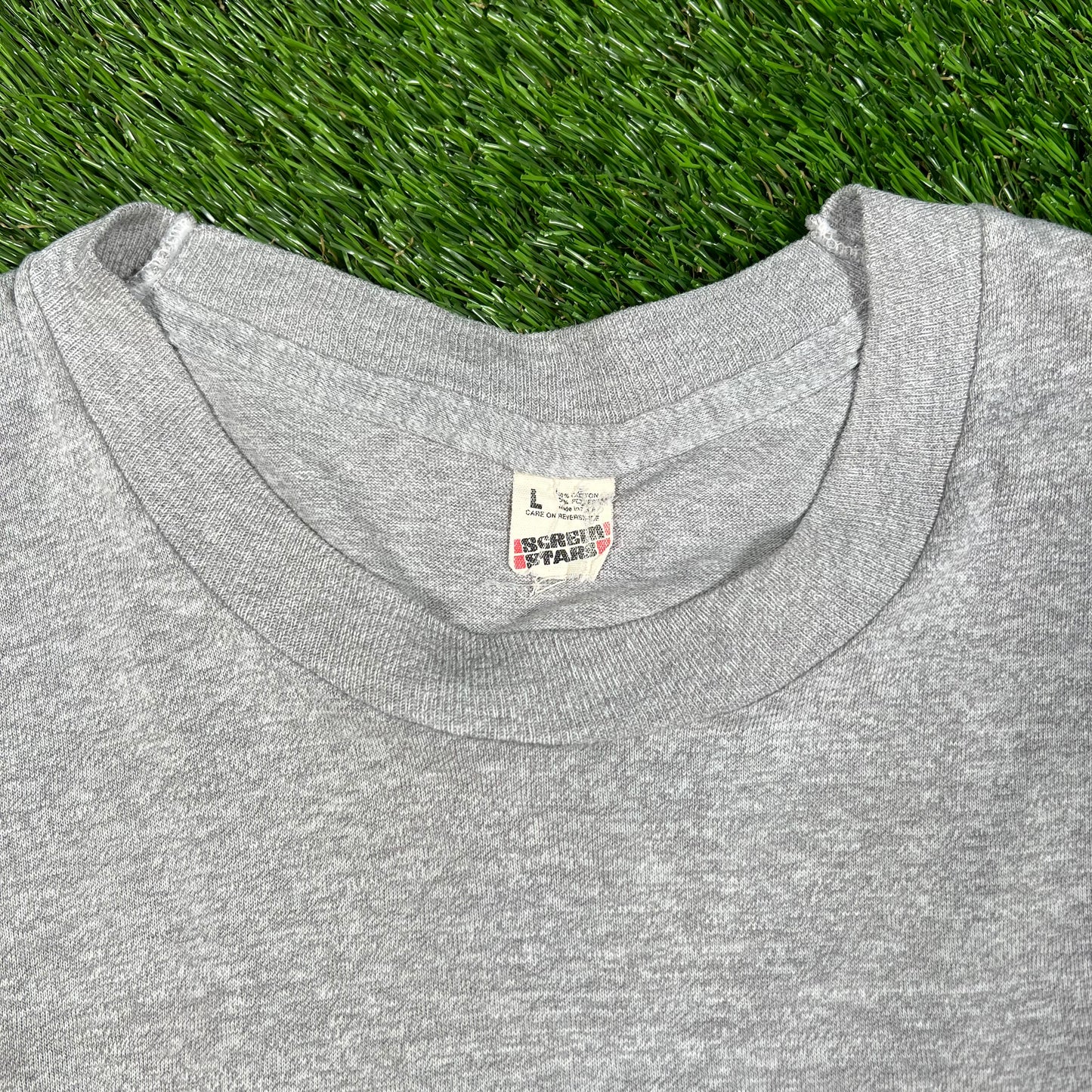 1988 Colorado High School Grey State Championship Tee Size Large USED v16644