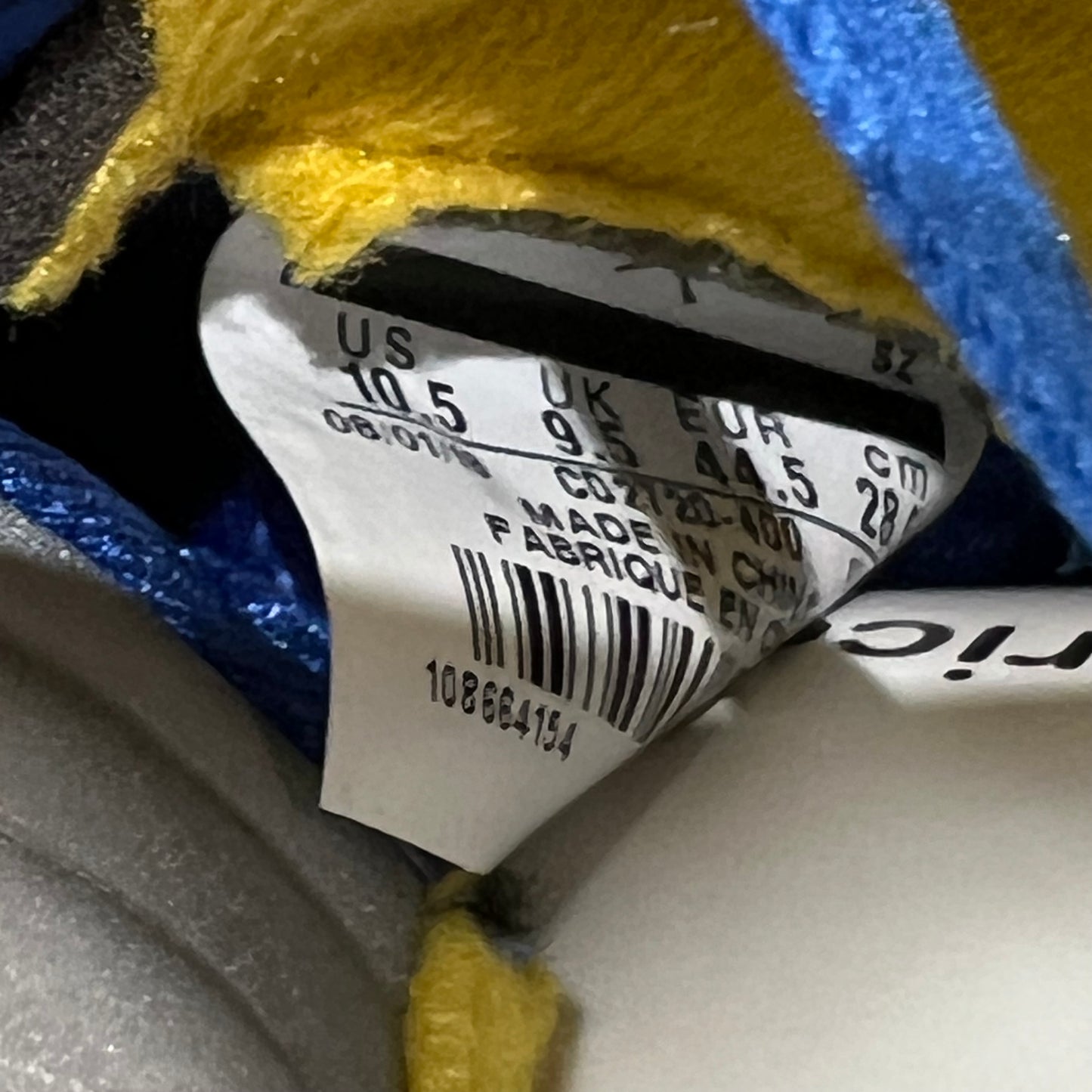 Jordan 5 Retro Laney Varsity Royal (2019) Size 10.5 USED s21993